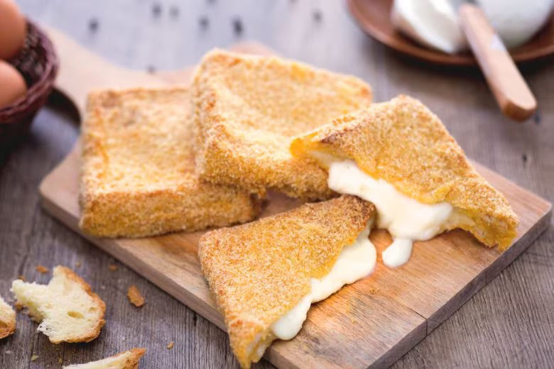 Mozzarella in Carrozza oven version