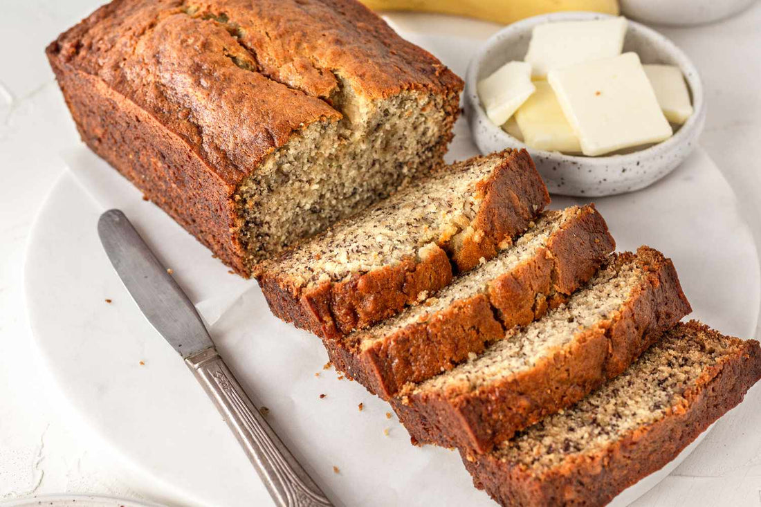 Juicy banana bread