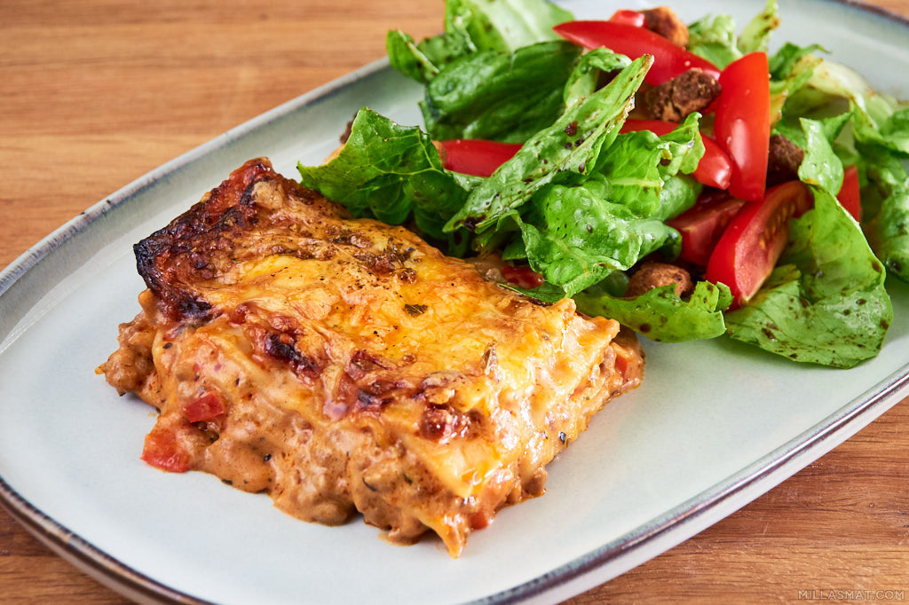 Classic Italian Lasagne Recipe with Rich Meat Sauce & Béchamel